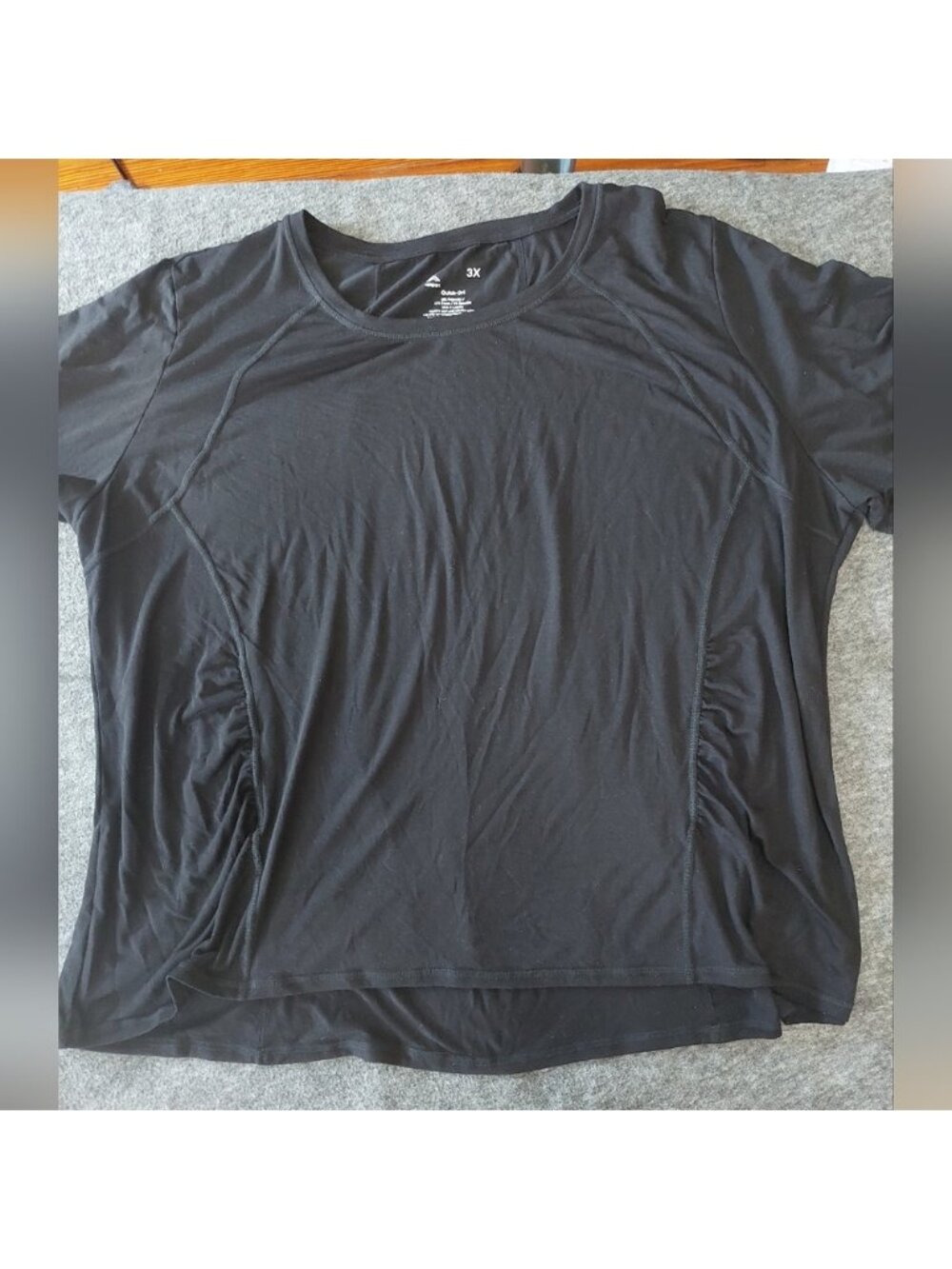 EUC Xersion Women's Classic Black Short Sleeve Tee